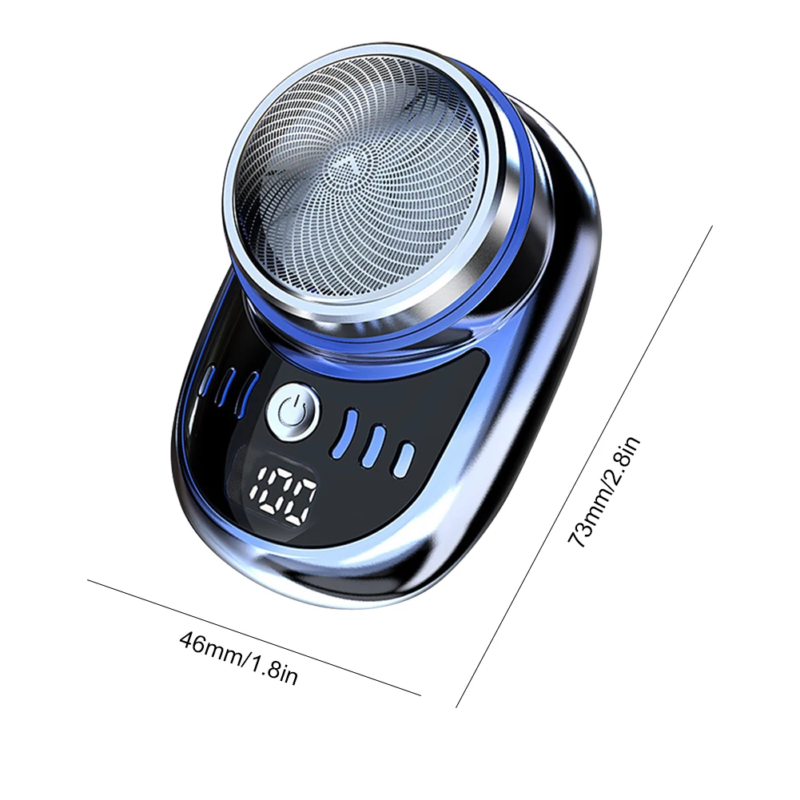 Rechargeable Mini Electric Travel Shaver for Men - Perfect for On-the-Go Grooming! - Image 9